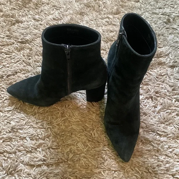 Aldo Black Ankle Boots - Picture 1 of 4